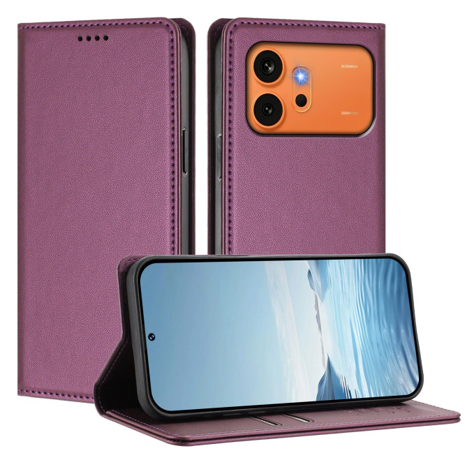 Étui folio Honor 600 Pro / 600 à rabat magnétique avec porte-cartes