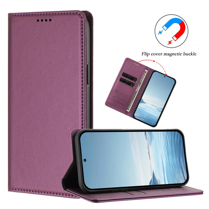 Étui folio Honor 600 Pro / 600 à rabat magnétique avec porte-cartes