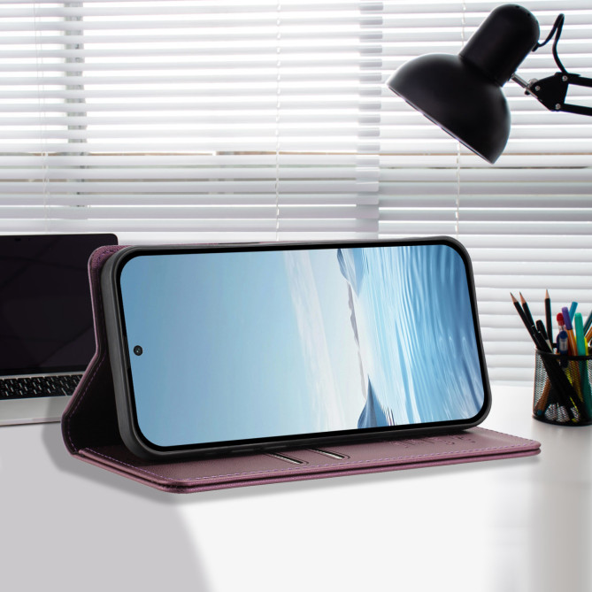 Étui folio Honor 600 Pro / 600 à rabat magnétique avec porte-cartes