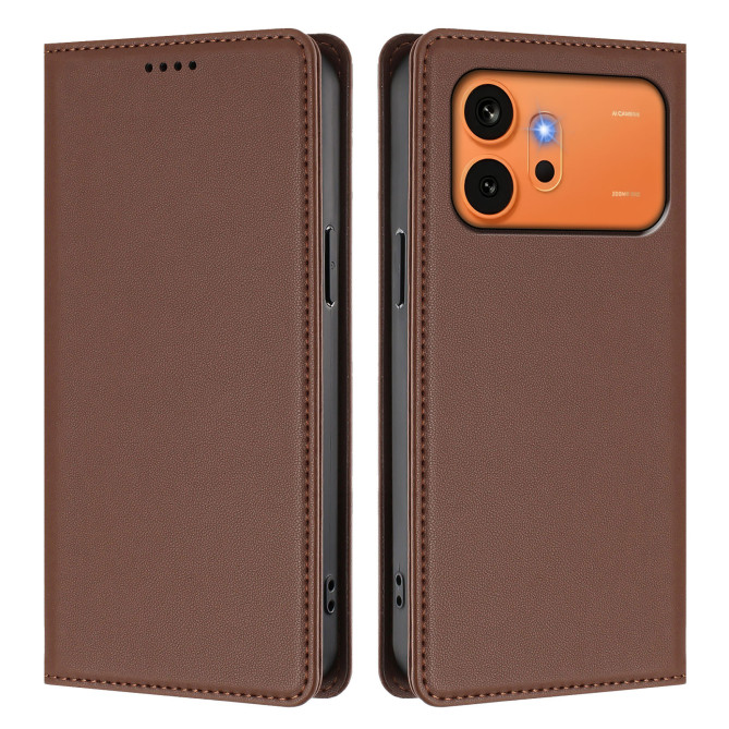 Étui folio Honor 600 Pro / 600 à rabat magnétique avec porte-cartes