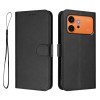 Housse Honor 600 Pro / 600 simili cuir anti-RFID avec porte-cartes et cordon