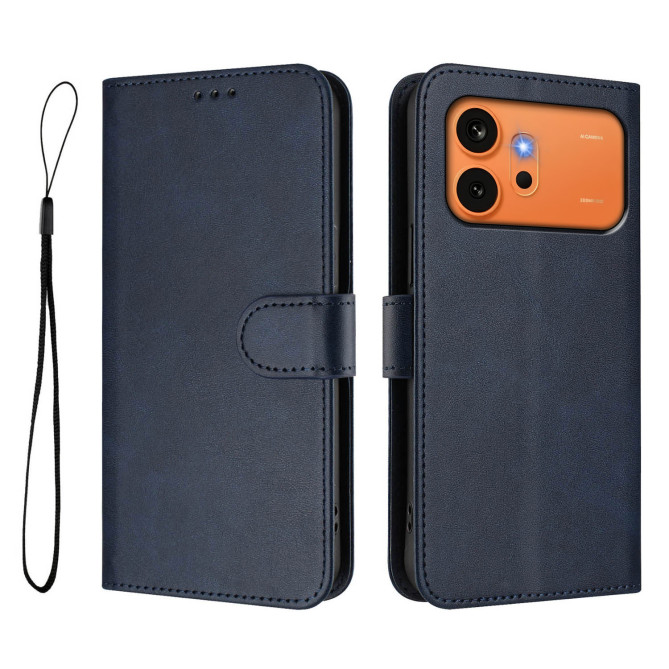 Housse Honor 600 Pro / 600 simili cuir anti-RFID avec porte-cartes et cordon