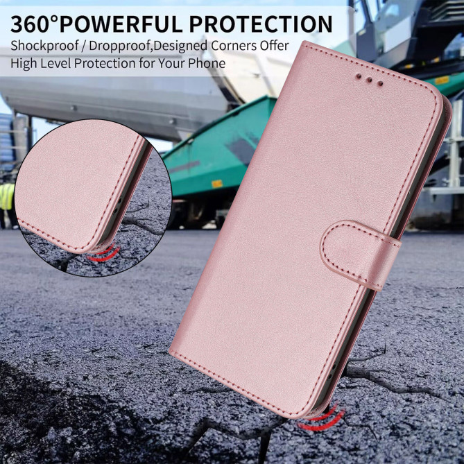 Housse Honor 600 Pro / 600 simili cuir anti-RFID avec porte-cartes et cordon