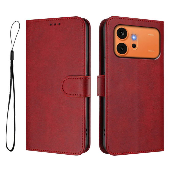 Housse Honor 600 Pro / 600 simili cuir anti-RFID avec porte-cartes et cordon