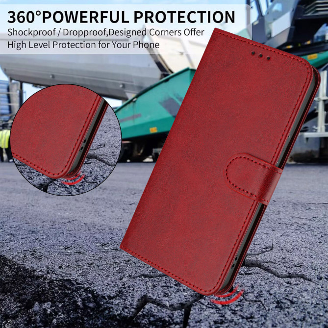 Housse Honor 600 Pro / 600 simili cuir anti-RFID avec porte-cartes et cordon