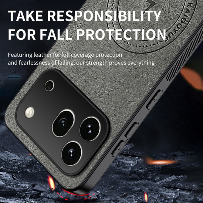 Coque Honor 600 Pro Magnétique Nappa