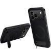 Coque Honor 600 Pro Fibre de Carbone avec Support Magnétique