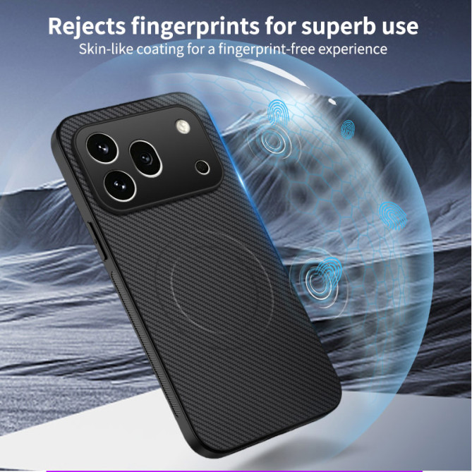 Coque Honor 600 Pro fibre carbone magnétique RAXON