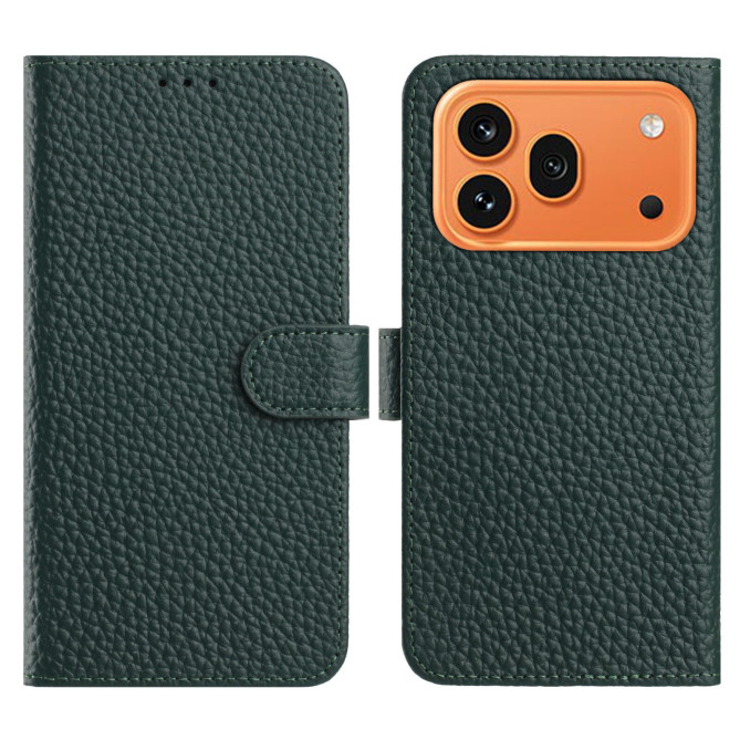 Housse Honor 600 Pro / 600 Cuir Véritable Litchi