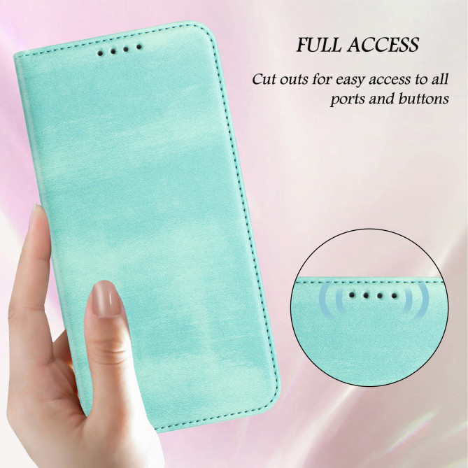 Housse Honor 600 Pro / 600 simili cuir rétro avec porte-cartes anti-RFID et support
