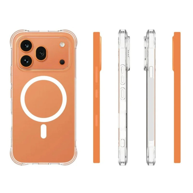Coque Honor 600 Pro Transparente Magnétique avec Coins Renforcés