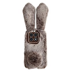 Coque Xiaomi 17 Lapin Fourrure 3D Strass