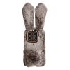 Coque Xiaomi 17 Lapin Fourrure 3D Strass
