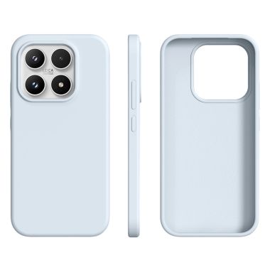 Coque Xiaomi 17 silicone liquide ultra fine avec doublure microfibre