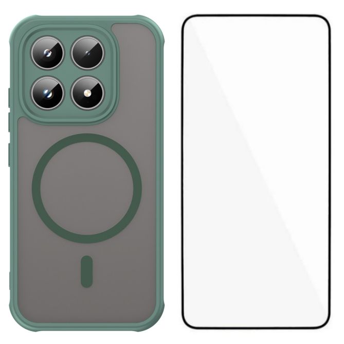 Coque Xiaomi 17 Phantom Defense Magnétique avec Verre Trempé