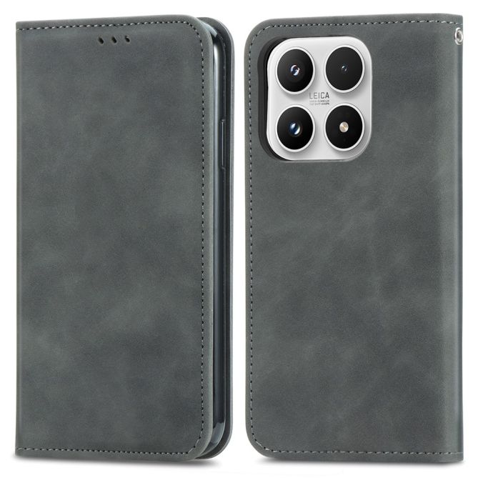 Flip Cover Xiaomi 17 Rétro Rabat Magnétique