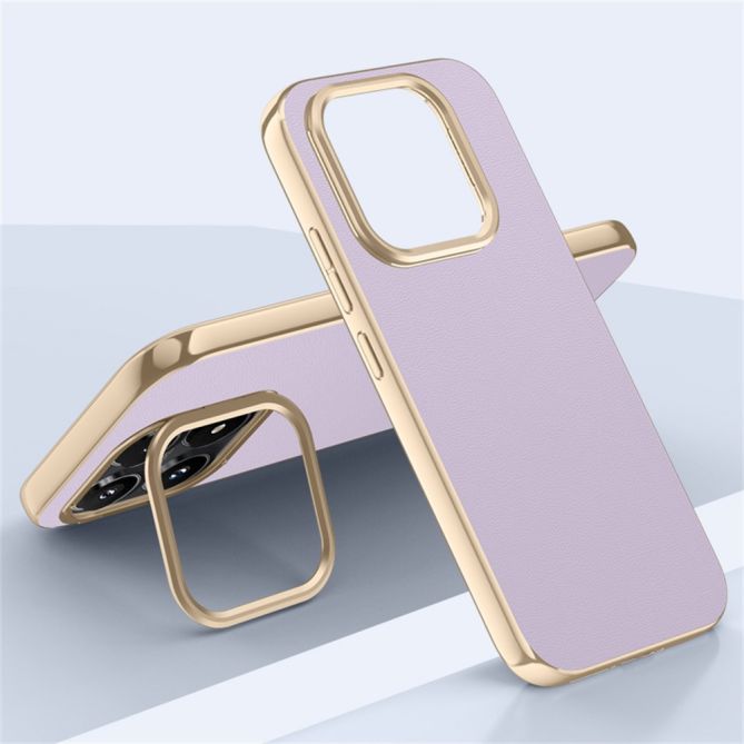 Coque Xiaomi 17 Simili Cuir Béquille Caméra Métal