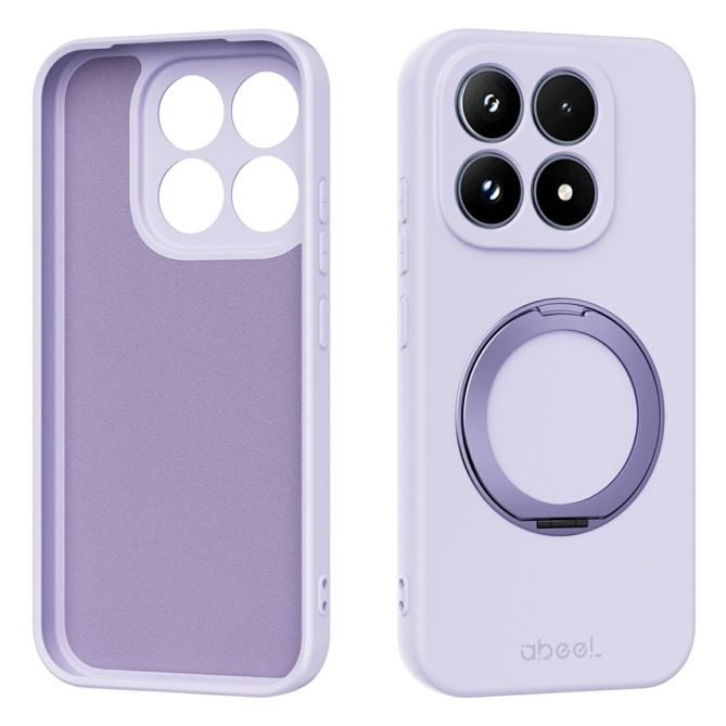 Coque Xiaomi 17 Silicone Liquide Magnétique avec Support