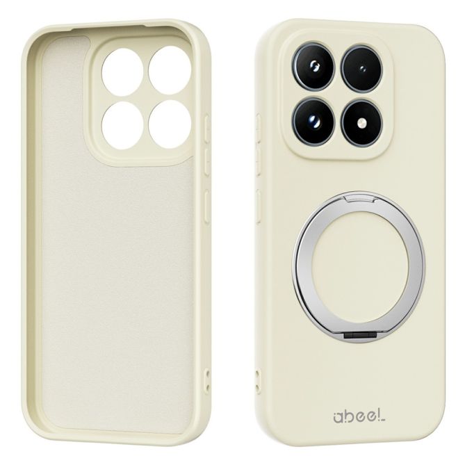 Coque Xiaomi 17 Silicone Liquide Magnétique avec Support