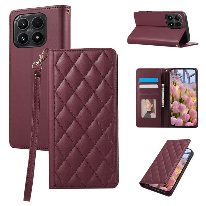 Housse Xiaomi 17 Capucine Matelassée Dragonne Dorée