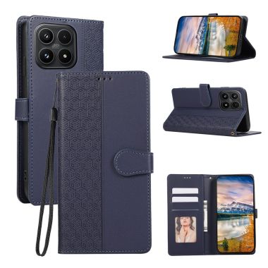 Étui Xiaomi 17 Hugo Simili Cuir Gaufré Dragonne