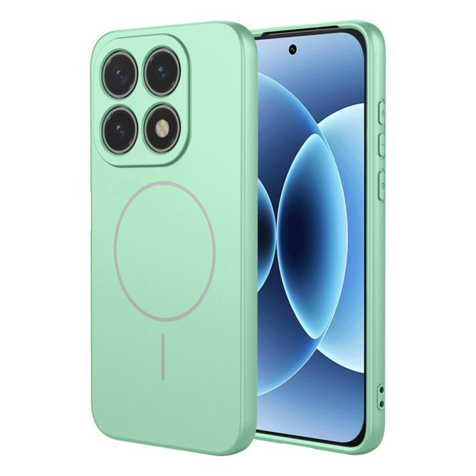 Coque Xiaomi 17 Silicone Liquide Magnétique