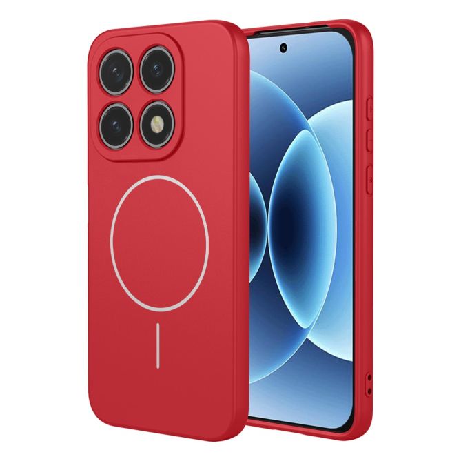 Coque Xiaomi 17 Silicone Liquide Magnétique