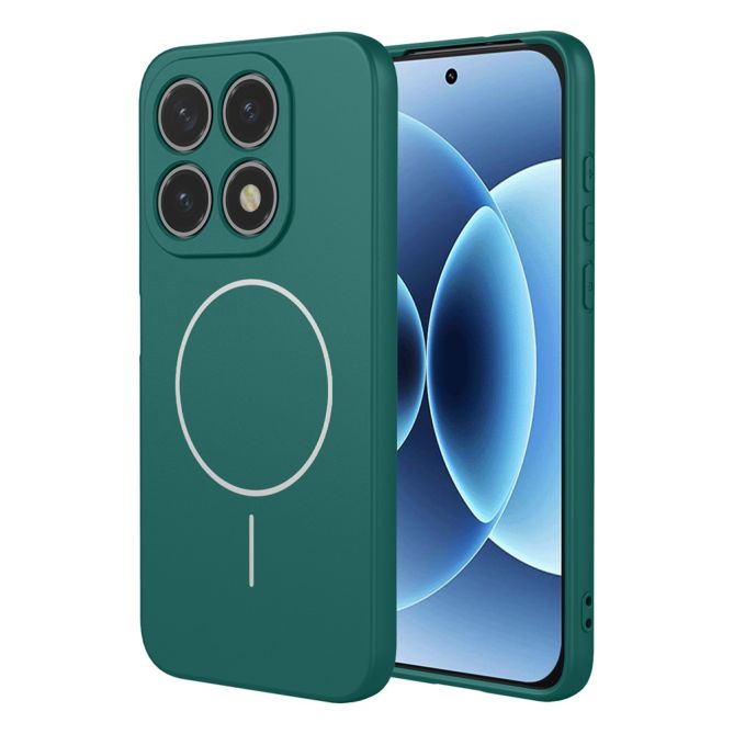 Coque Xiaomi 17 Silicone Liquide Magnétique