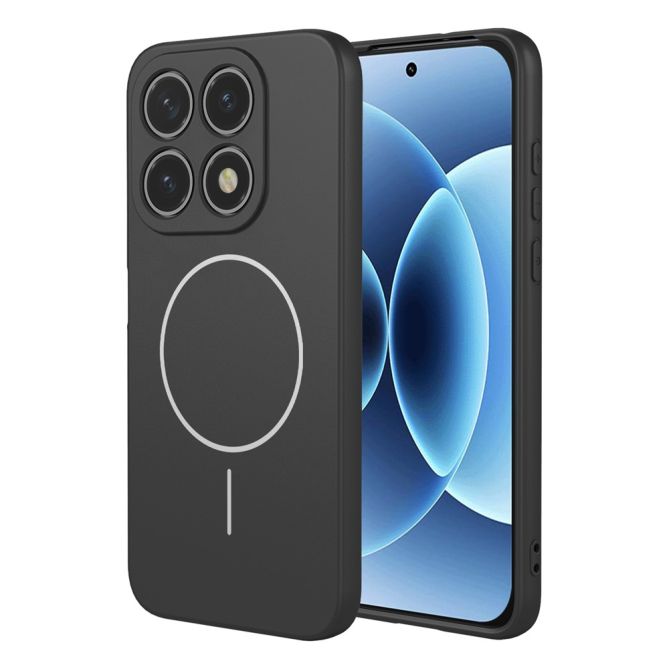 Coque Xiaomi 17 Silicone Liquide Magnétique