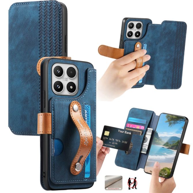 Étui Xiaomi 17 Adèle Simili Cuir Portefeuille