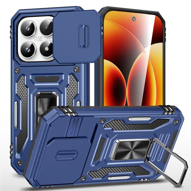 Coque Xiaomi 17 Cuirasse Anneau Cache Caméra