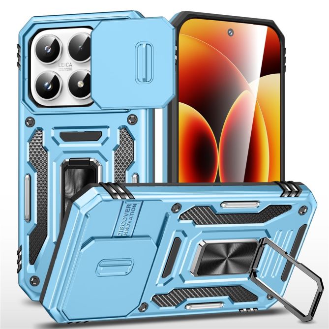 Coque Xiaomi 17 Cuirasse Anneau Cache Caméra