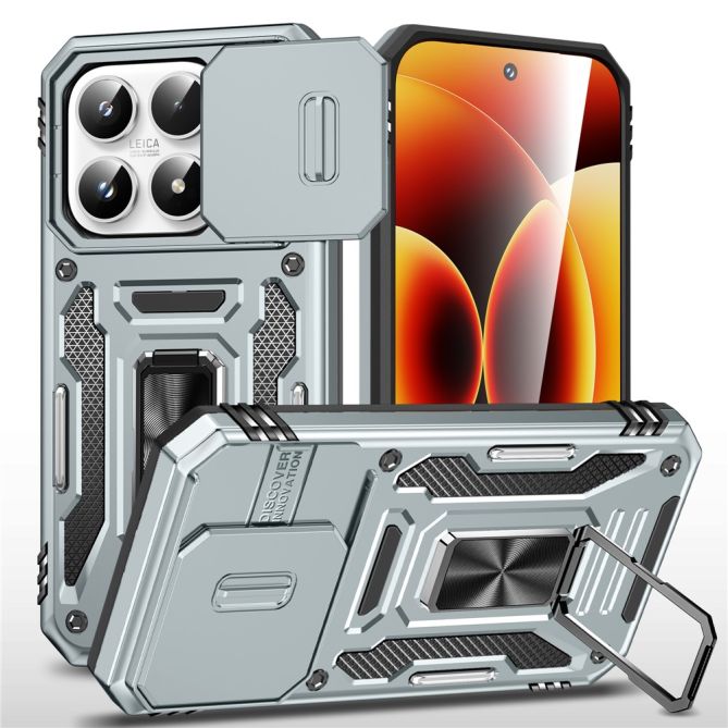 Coque Xiaomi 17 Cuirasse Anneau Cache Caméra