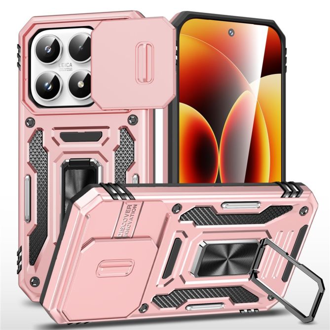 Coque Xiaomi 17 Cuirasse Anneau Cache Caméra