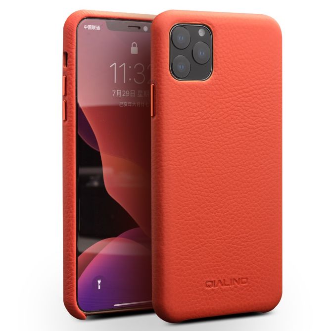 Coque iPhone 11 Pro Max Cuir Grain Litchi