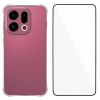 WANLONFENG For Oppo Find X9 5G Case  WL Series 2.0mm TPU Phone Cover with Tempered Glass Film