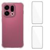 WANLONFENG For Oppo Find X9 5G TPU Case  WL2 Series 2.0mm Phone Cover with 2Pcs Tempered Glass Films