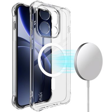 IMAK for Oppo Find X9 5G Magnetic Case Airbag Shockproof Protection TPU Phone Cover