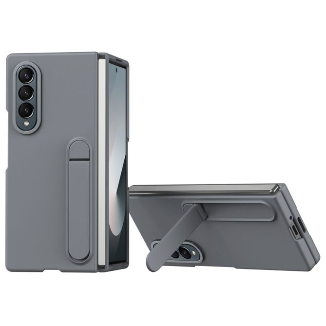 Coque Samsung Galaxy Z Fold 4 finition micro-mate avec béquille