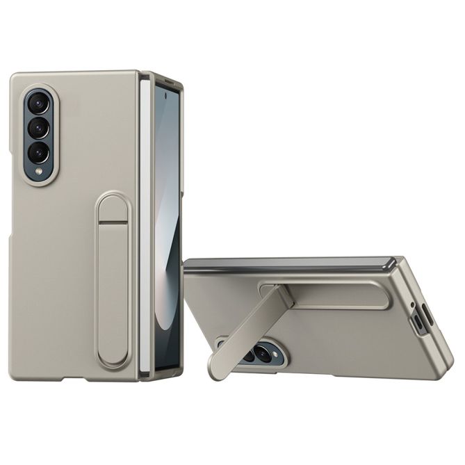Coque Samsung Galaxy Z Fold 4 finition micro-mate avec béquille