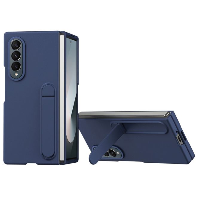 Coque Samsung Galaxy Z Fold 4 finition micro-mate avec béquille