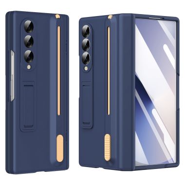 Coque Samsung Galaxy Z Fold 4 avec stylet, béquille et verre trempé