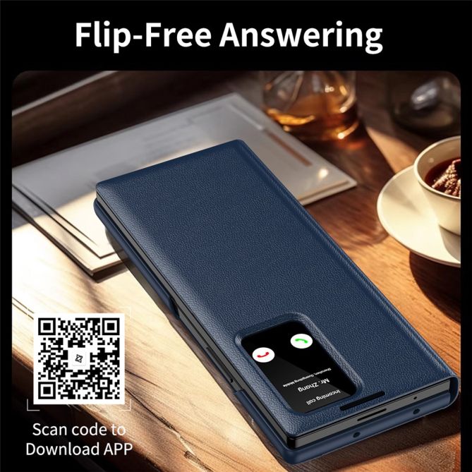 Etui Samsung Galaxy Z Fold 4 Smart View Fenêtre Intelligente
