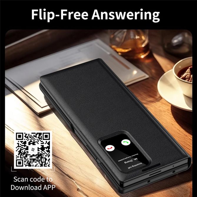 Etui Samsung Galaxy Z Fold 4 Smart View Fenêtre Intelligente