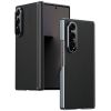 Coque Samsung Galaxy Z Fold 4 effet cuir avec charnière double axe