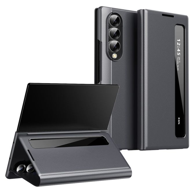 Housse Samsung Galaxy Z Fold 4 à rabat avec fenêtre d'affichage