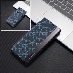 Coque Samsung Galaxy Z Fold 4 à motif géométrique pixelisé avec stylet