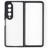 For Samsung Galaxy Z Fold4 5G Clear Cell Phone Case TPU + PC Transparent Mobile Phone Cover