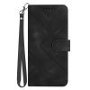 Étui Samsung Galaxy Z Fold 4 simili cuir motif géométrique gravé
