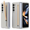For Samsung Galaxy Z Fold4 5G Case with Stylus Pen Rubberized PC Folding Phone Cover